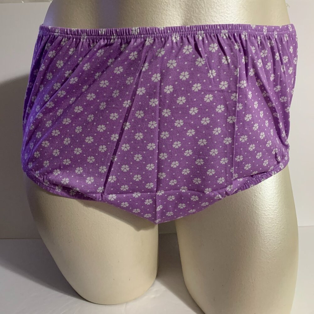 On The Plus Side Panties Underwear Making It Big MIB Polka Dot Floral Plus 3X